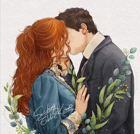 Anne Of The Island, Anne White, Gilbert And Anne, Anne With An E, Anne Shirley, Anne Of Green, Aesthetic Painting, Anne Of Green Gables, Green Gables