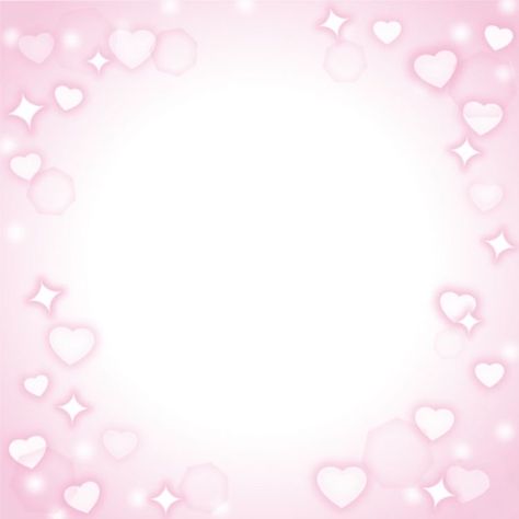 Pink Bg, Pink Heart Background, Pink Filter, Heart Overlay, Cute Pink Background, Kawaii Background, Overlays Cute, Romantic Background, Iphone Wallpaper Kawaii