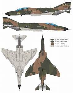 www.airplane-pictures.net f-4 - - Image Search Results Paint Guide, F4 Phantom, Phantom 2, Aircraft Parts, F 4 Phantom, Aircraft Painting, Camouflage Colors, Airplane Art, Air Fighter