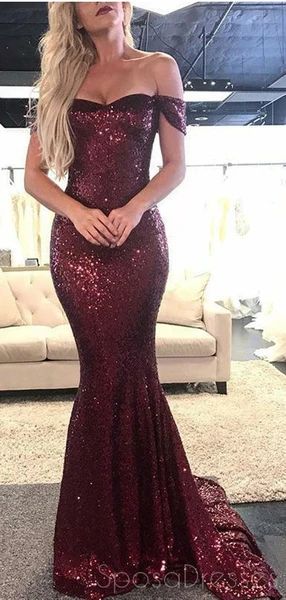 Maroon Formal Dress, Burgundy Prom Dress Mermaid, Sweep Train Prom Dress, Winter Formal Dresses, Prom Dresses Long Mermaid, Mermaid Sequin, Long Prom Gowns, Sequin Prom Dress, Sequin Evening Dresses