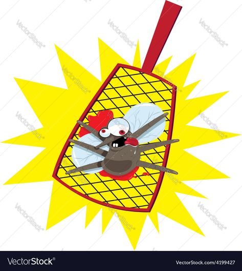 Fly Swatter, Illustration Work, Big Picture, Dog Life, Png Images, Print On Demand, Vector Images, Vector Free, Illustrator