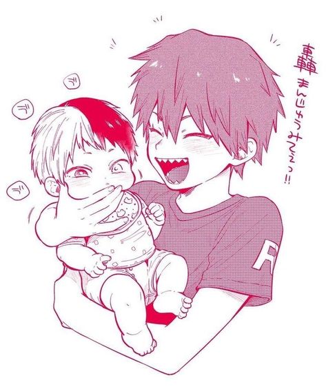 Anime Bebe, Bakugou Manga, Baby Drawing, Wallpaper Animes, Anime Heaven, Hero Wallpaper, Boku No Hero Academia Funny, Anime Family, Anime Child