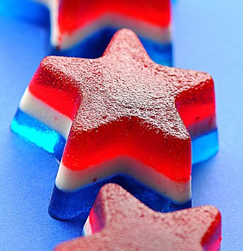 da bomb pop jelly shot close up Patriotic Jello, Bomb Pops, Jell O Shots, Blue Jello, Jelly Shots, Jello Shot, Pudding Shots, Bomb Pop, Jell O