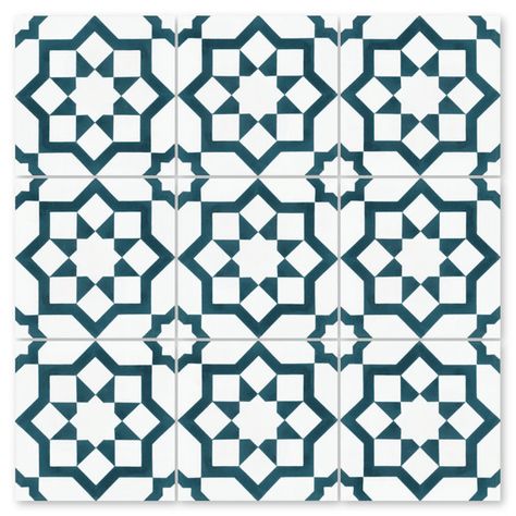 Moroccan Tiles Pattern Marrakech Morocco, Villa Lagoon Tile, Moroccan Tiles Pattern, Bathroom Accent Wall, Patterned Wall, Moroccan Wall, Tiles Price, Tile Saw, Cement Tiles