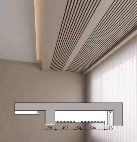 Beam False Ceiling Design, False Beams Ceilings, Celing Pop Design, Unique Ceiling Ideas, Pelmet Designs, Architecture Ceiling, False Ceiling Living Room, Interior Ceiling Design, Ceiling Plan