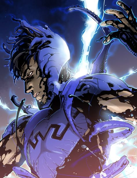 Jaime Reyes, End Game, Blue Beetle, Game Characters, Dc Comics, Deviantart, Comics, Anime, Blue