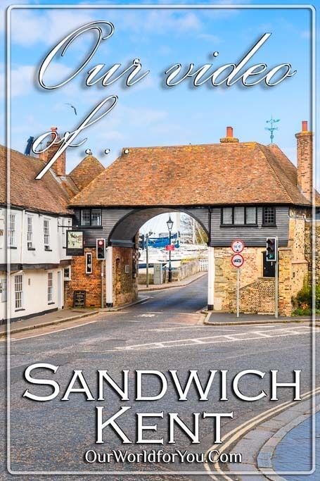 A walking tour around the historic medieval town of Sandwich, close to the Kent coast, in the south east of England. British Coastline, Mc Builds, Kent Coast, English Cottages, Kent England, English Village, Uk Holidays, Freaking Awesome, Travel Pins