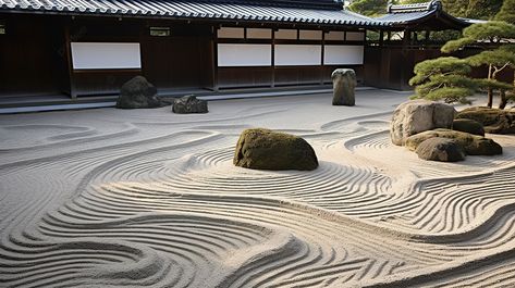 A Small Garden In An Japanese Style Structure Background, Travel, Outdoor,  Scenery Background Image And Wallpaper for Free Download Outdoor Scenery, Psd Background, Vector Trees, Scenery Background, Black And White Tree, Japanese Landscape, Flower Lights, White Tree, Ancient Architecture