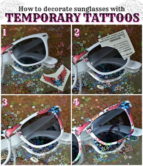 ROCK N ROLL SUNGLASSES WITH TEMPORARY TATTOOS Rock And Roll Crafts, Rockstar Crafts, Rock And Roll Birthday, Rockstar Birthday, Rockstar Birthday Party, Library Programming, Library Crafts, Teen Library, Rock Star Party