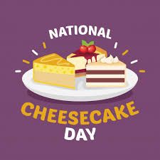 Premium Vector | National cheesecake day National Cheesecake Day, Cheesecake Lovers, Magnolias Bakery, Menu Inspiration, Cheesecake Cupcakes, Cheesecake Cake, Cheesecake Brownies, Cheesecake Bites, Cheesecake Factory