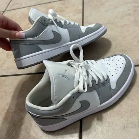 Wolf Grey Dunk Lows, Women’s Size 7. Bough Them Brand New, Worn Twice, Wonderful Condition, Super Clean, Original Laces. Dunk Lows Women, Grey Dunk Low, Grey Dunks, Dunk Lows, Pretty Sneakers, All Nike Shoes, Cute Nike Shoes, Cute Nikes, Super Clean