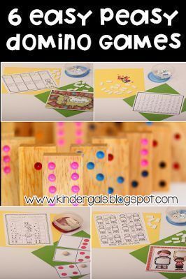 6 easy games you can play with your students using dominos! Great for centers or early finishers! Domino Math Preschool, Domino Activities For Preschool, Domino Activities, Math Tubs, Math Lab, Math Station, Math Fluency, Maths Ideas, Math Organization