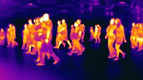 Seeing Heat Thermal Art, Urban Heat Island, Heat Map, Sunny In Philadelphia, Thermal Imaging, Glitch Art, Astronomer, Aesthetic Images, Red Aesthetic