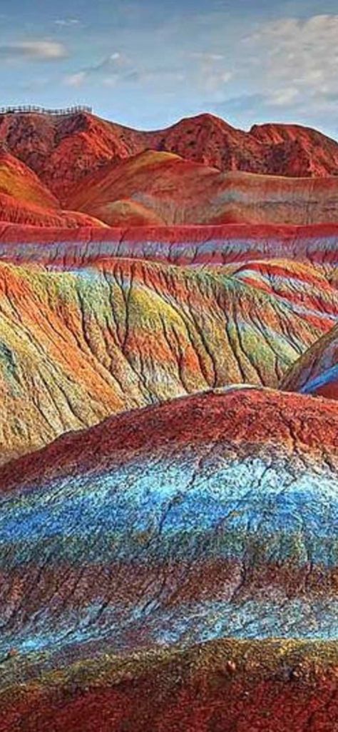 Download free HD wallpaper from above link! #nature #danxialandformwallpaper #danxialandformwallpapers Danxia Landform, Landform, Wallpaper For Iphone, Android Tablets, Free Hd Wallpapers, Nature Wallpaper, Amazing Nature, Geology, Hd Wallpaper