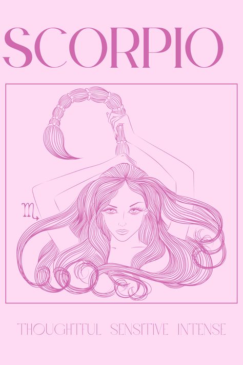 This Scorpio star sign poster is the perfect way to add magic to any wall in your home. This is an instant digital download, so the only thing you need to do is purchase and print at home or at your local print shop - there is no need to waste time and money on shipping costs!

This print also comes with The World tarot card print - the last card of the Major Arcana which symbolises success and new beginnings.

 -Room Inspo-Scorpio Aesthetic-Hot Pink Wall Art-Pastel Décor-Astrology Aesthetic Pink Scorpio Aesthetic, Pink Scorpio, Scorpio Friends, Scorpio Design, Scorpio Things, Scorpio Aesthetic, World Tarot Card, Hot Pink Wall Art, Star Sign Poster