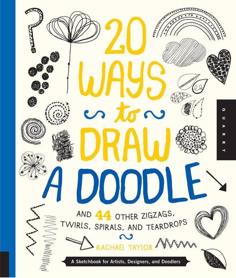 20 Ways to Draw a Doodle #JenniferPerkins #diy #diyproject #crafts #crafty #CreateEveryday #DoItYourself #summer #poolsidecrafts #pool #books #reading #creative How To Draw Tears, Rachael Taylor, Patriotic Quotes, Banner Drawing, Doodle Books, Doodle Design, You Doodle, Doodle Designs, Doodle Drawings