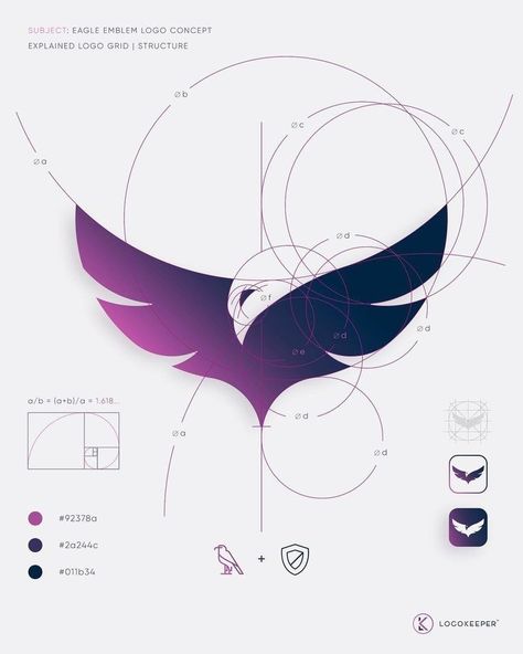 Golden Ratio Logo Design, Golden Ratio Logo, Graphic Branding, Designer Website, Logo Design Inspiration Creative, Logo Design Set, Logo Design Process, Photoshop Tutorial Design, Brand Icon