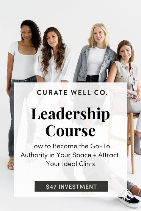 Learn why being a leader is different than being the “go-to authority” and how they’re related. The qualities of leaders most online entrepreneurs don’t cultivate — and how they generate a bigger impact for your clientsHow to step into your authentic expression of leadership and make a bigger difference in your communityHow to leverage your leadership to effortlessly attract your ideal clients and ease-fully sell your services. | Online course, leadership, manager, continuing education Being A Leader, Authentic Leadership, Scheduling Software, Small Business Resources, Leadership Tips, Digital Entrepreneur, Business Content, Business Consulting, Study Course