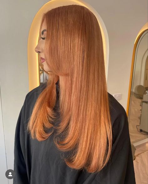 Ginger Spice | Pumpkin Spice | Cowgirl Copper Hair | Long Layers #autumn #hairinspo #fall Copper Hair Long, Cowgirl Copper Hair, Cowgirl Copper, Hair Long Layers, Pumpkin Spice Hair, Shades Of Red Hair, Ginger Spice, Fabulous Hair, Copper Hair