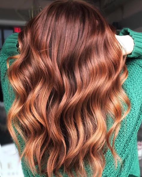 See the most-liked posts from our Instagram from January 7-13. Fall Hair Color Ideas For Light Brown Hair, Cowboy Copper Hair Balayage, Auburn Balayage, Rambut Brunette, Winter Hair Colors, Copper Balayage, Color Formulas, Hair Color Formulas, 2023 Hair