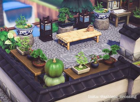 20 Bamboo Design Ideas & Tips For Animal Crossing: New Horizons – FandomSpot Animals Crossing, Ac New Leaf, Animal Crossing Wild World, Qr Codes Animal Crossing, Japanese Bamboo, Bamboo Garden, Acnh Inspo, Bamboo Design, New Animal Crossing