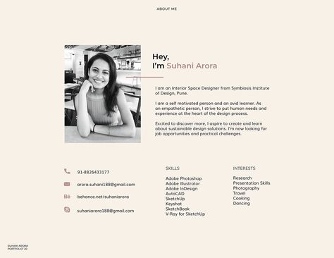 Portfolio (Interior Design) on Behance Profolio Design, Interior Design Cv, Architecture Student Portfolio, Interior Portfolio, Research Presentation, Interior Design Student, Interior Design Portfolios, Architecture Portfolio Design, Portfolio Resume