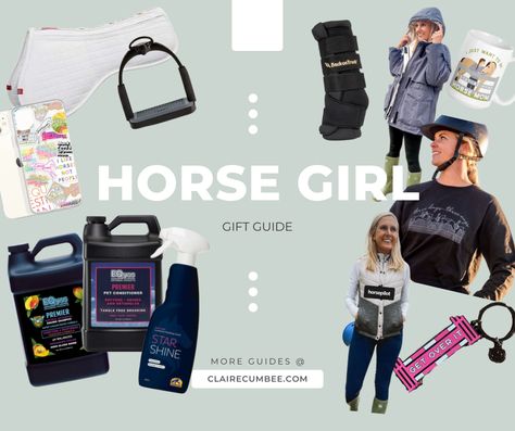 These horse lover gifts are perfect for the equestrian in your life! This list is full of useful, unique, and practical horse-related stuff. Check out 12 fun gift ideas for your favorite horse girl! #equestrian #horselover #horsegirl #giftguide Gifts For Equestrians, Equestrian Gift Ideas, Horses Christmas, Horse Lover Gifts, Oversized Parka, Girls Gift Guide, Winter Riding, Equestrian Gifts, Gifts For Horse Lovers