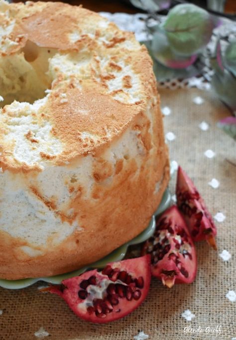 Cinnamon Brown Sugar Angel Food Cake, THM FP, DF, SF, GF | Around the Family Table – Food. Fun. Fellowship Brown Sugar Cakes, Angel Food Cake Desserts, Angel Food Cake Pan, Low Carb Low Sugar, Thm Desserts, Low Calorie Desserts, Peach Cobbler Recipe, Low Sugar Recipes, Light Desserts