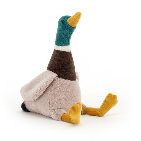 Buy Morgan Mallard - Online at Jellycat.com Jellycat Toys, Cute Stuffed Animals, Mallard, Farm Yard, Cute Plush, 귀여운 동물, Soft Toy, Dinosaur Stuffed Animal, Cute Animals