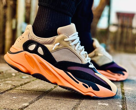 Adidas - YEEZY Boost 700 "Enflame Amber" ✔️ Yeezy 700 Enflame Amber Outfit, Enflame Amber Outfit, Amber Outfit, Adidas Yeezy 700, Yeezy 700, Yeezy Boost, Adidas Yeezy, Adidas Yeezy Boost, Saucony Sneaker