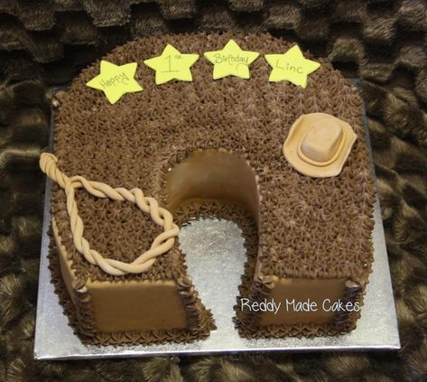 Horse Shoe Cake, Farm Cakes, Barn Birthday Party, Cowboy Cake, Horse Birthday Cake, Cowboy Cakes, Tooth Cake, Horse Birthday Parties, Shoe Cake