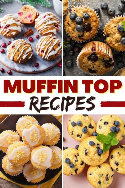 These muffin top recipes are so good, you'll want to bake muffins all the time! From blueberry to chocolate chip to gingerbread, Muffin Top Pan Recipes Low Carb, How To Make Muffin Tops, Muffin Top Recipes Simple, Muffin Top Recipe, Chocolate Chip Muffin Tops, Muffin Tins Recipes, Muffin Top Pan Recipes, Muffin Tops Recipe, Peruvian Appetizers