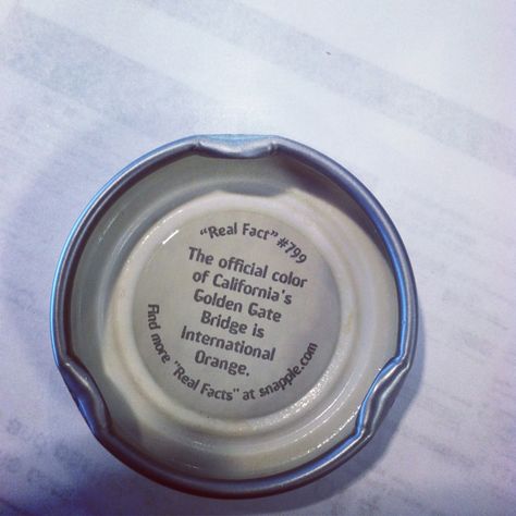 Snapple Facts, Trivia Time, Mind Blowing Facts, Real Facts, Knowledge Is Power, The More You Know, Bottle Cap, Trivia, True Words