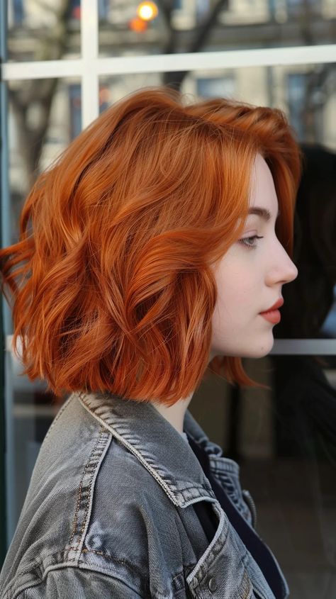 26 Cute Cowboy Copper Hair Color Ideas For Every Skin Tone Ginger Hair For Cool Skin Tones, Dark Coral Hair, Medium Length Red Hair With Bangs, Pale Skin Hair Color Blue Eyes, Red Hair For Cool Skin Tones, Natural Red Hair Color, Light Red Hair Color, Short Copper Hair, Bright Copper Hair