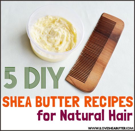 Diy Hair Butter, Diy Shea Butter, Natural Hair Recipes, Shea Butter Moisturizer, Shea Butter Recipes, Shea Butter Benefits, Hair Butter, Shea Butter Hair, Homemade Moisturizer