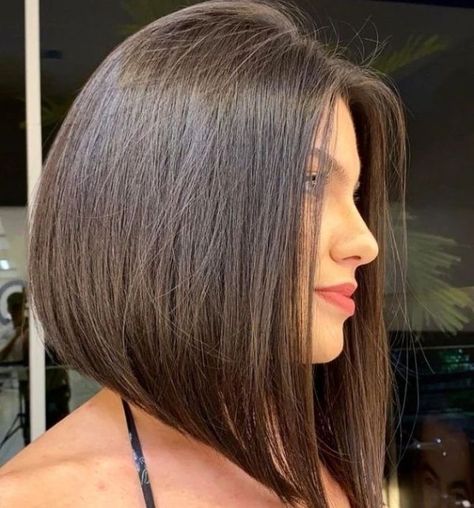 Long Front Bob, Stacked Bob Long, Very Long Bob, Bob Panjang, Long Bob Styles, Long Bob Cuts, Trendy We Fryzurach, Stacked Bob Hairstyles, Stacked Bob Haircut