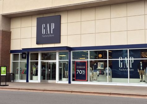 factory store: outlets appeal to buyers looking for a good buy carry overruns and seconds people usually travel further Factory Outlet Store Design, Gap Store, Store Hacks, Mall Design, The Krazy Coupon Lady, Krazy Coupon Lady, Outlet Store, Factory Outlet, Shopping Hacks