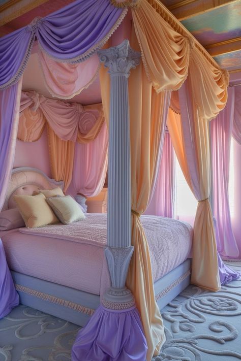 Whimsical Bedroom Ideas, Circus Bedroom, Barbie Bedroom, Whimsical Bedroom, Whimsical Decor, Bedroom Inspirations, Bedroom Ideas, Circus, House Design