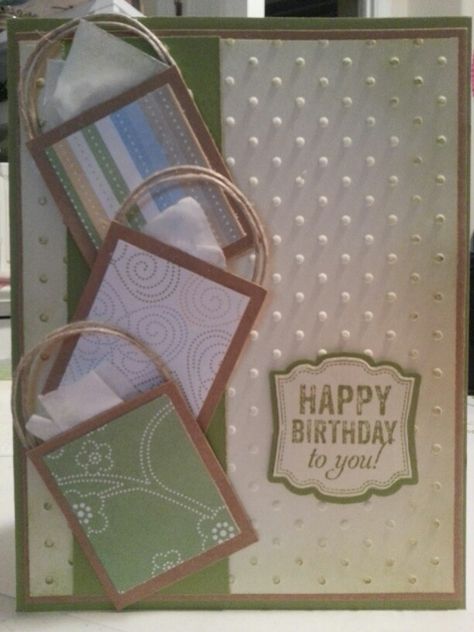 Stampin Up Label Love, SU Designer Paper Shopping Bag Birthday card made for my sis :) Handbag Cards, Card Shapes, Stampin Up Birthday Cards, Cards Homemade, Handbag Card, Stamping Cards, Stampin Up Project, Card Crafting, Birthday Cards For Women