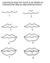 drawing the mouth Draw Mouth, Skitse Bog, Anime Nose, How To Draw Lips, Draw Lips, Mouth Drawing, Lips Drawing, Drawing For Beginners, Drawing Lessons