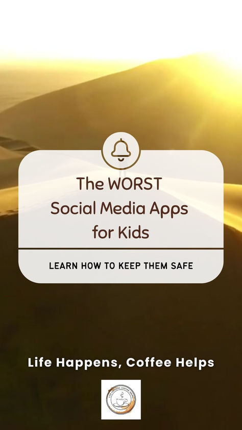 If your kids are on these apps, read our tips to keep them safe. 

Digital detox challenge, social media break, how to be more productive, what to do alone, what to do without phone, delete social media, healthy boundaries, getting off social media quotes, put your phone down, text neck, kids social media, social media negative, anti social media, social media ruins relationships,, life happens Getting Off Social Media Quotes, Social Media Ruins Relationships, Social Media Negative, Digital Detox Challenge, Anti Social Media, Delete Social Media, Social Emotional Health, Kids Social Media, Text Neck