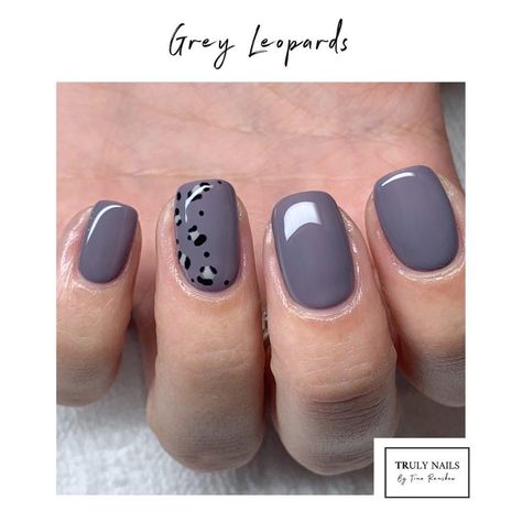 Gray Leopard Nails, Grey Leopard Nails, Nails Biab, Ladder Desk, Grey Nails, Grey Leopard, Gray Nails, Leopard Nails, Nail Ideas