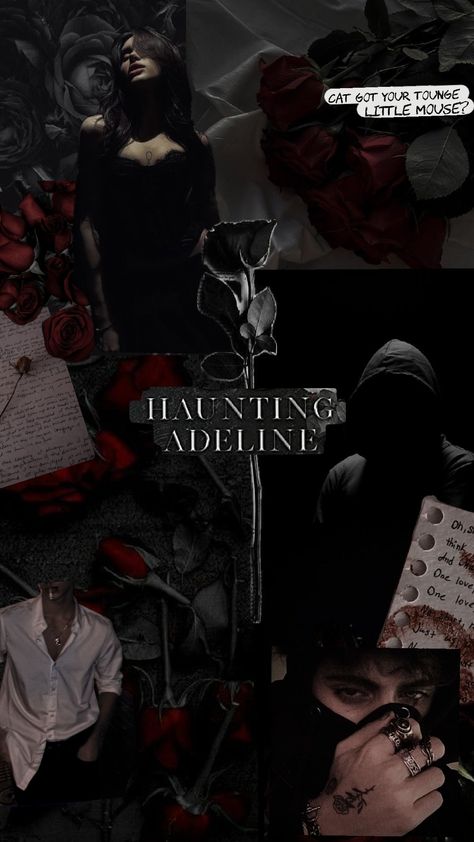 Haunting adeline ❤️🖤 Haunting Adeline Adeline, Hauting Adeline Aesthetics, Haunting Adeline Nails, Haunting Adeline Mirror Scene, Haunting Adeline Wallpaper Aesthetic, Haunting Adeline Rose, Hunting Adeline Wallpaper, Haunting Adeline Tattoo Ideas, Haunting Adeline Wallpaper