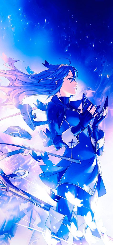 Bookmarks / Twitter Fire Emblem Marth, Fire Emblem Lucina, Fire Emblem Wallpaper, Abyss Mage, Lucina Fire Emblem, Fire Emblem Engage, Blue Hair Anime Boy, Awakening Art, Mtg Cards