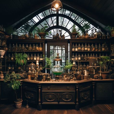 Apothecary aesthetic interior. generative ai stock photo Apothecary Aesthetic Kitchen, Modern Apothecary Aesthetic, Apothecary Aesthetic, Apothecary Shoppe, Apothecary Design, Structural Drawing, Aesthetic Interior, Aesthetic Kitchen, 2025 Vision