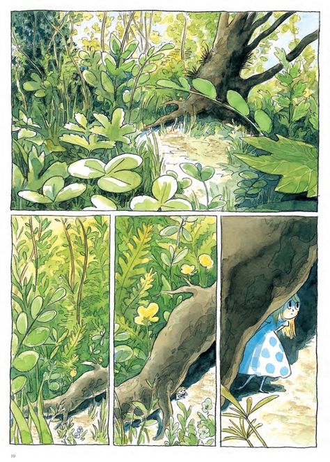 "Beautiful Darkness" Is The Best Fairytale Horror Comic You'll Read This Season. By Kerascoet. http://www.buzzfeed.com/kevintang/if-you-like-tezuka-crossed-with-moomin-read-beautiful-darkne Fairytale Horror, Beautiful Darkness, Graphic Novel Illustration, Horror Comic, Bd Art, 동화 삽화, Comic Layout, Graphic Novel Art, Watercolor Graphic