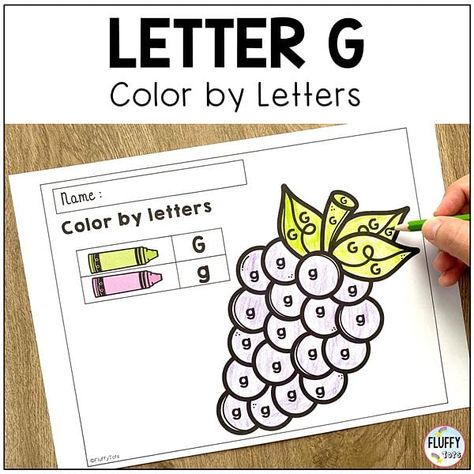 Letter G Kindergarten Activities, Letter Gg Activities Preschool, Preschool Letter G, Letter G Activity, Letter G Preschool, G Activities For Preschool, Letter G Craft, Letter G Worksheets For Preschool, Letter G Crafts For Preschoolers