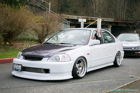 Ek Sedan, 1996 Honda Civic, Kids Booster Seat, 1999 Honda Civic, Datsun Pickup, Civic Ek, Jdm Wallpaper, Stance Cars, Civic Lx