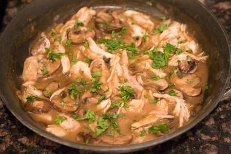 Skillet Chicken Marsala-10 Using Rotisserie Chicken, Rotisserie Chicken Recipe, Tartiflette Recipe, Leftover Rotisserie, Leftover Rotisserie Chicken, Dinner Plans, Chicken Marsala, Rotisserie Chicken Recipes, Skillet Chicken