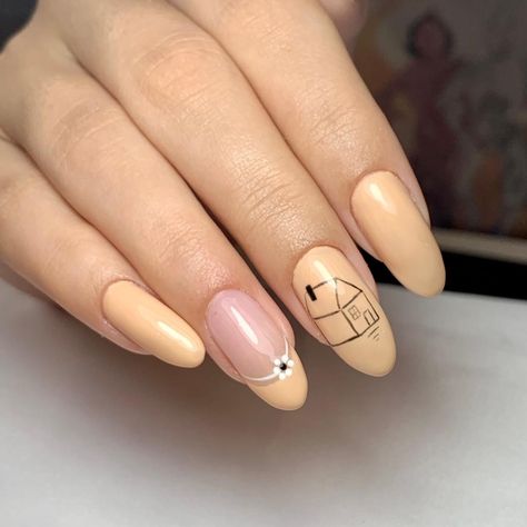 Love On Tour Nail, Harry Styles Nail Art, House Nail Art, Harry Styles Nails, Harry's House, Art Love, Love On Tour, Nail Inspo, Harry Styles